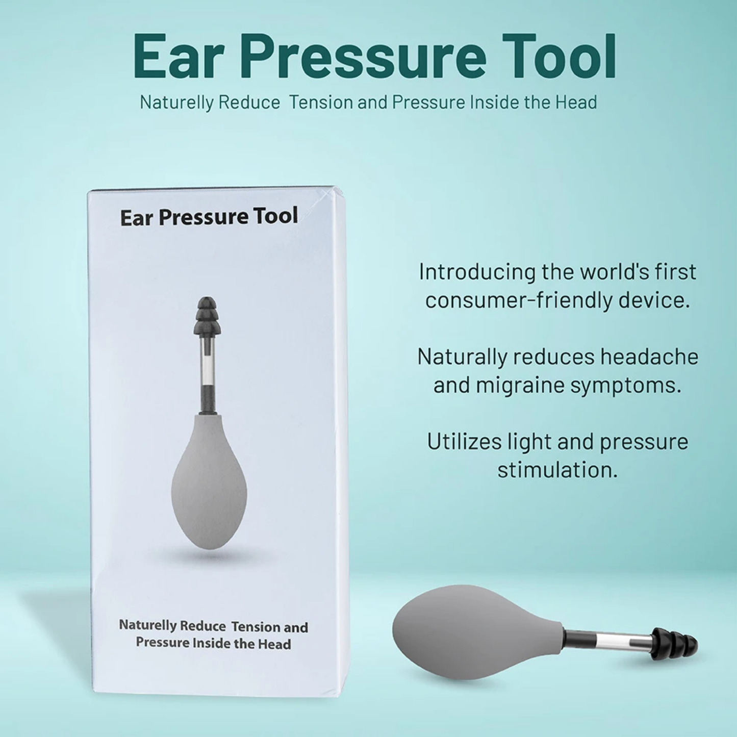Natural Headache & Migraine Relief: Inner Ear Pressure Stimulation Technology