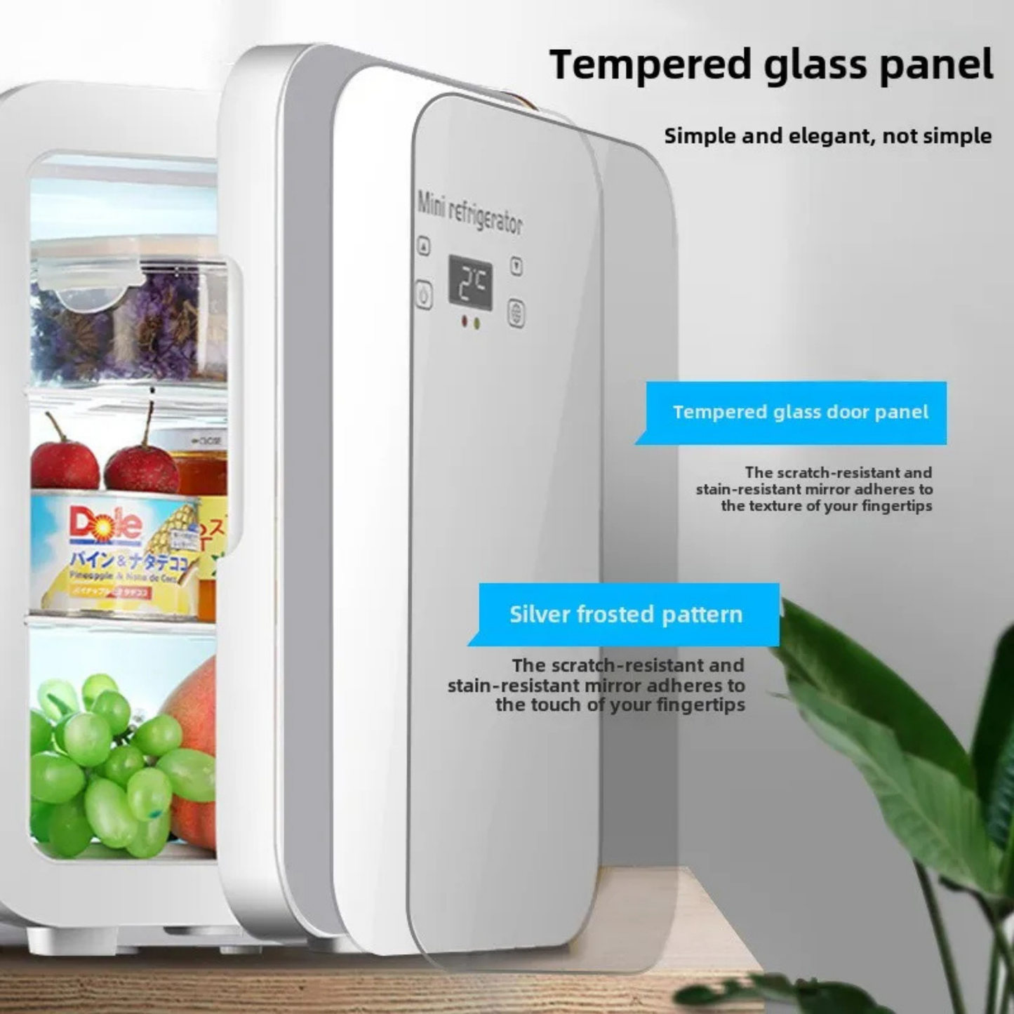 20L Dual-Use Mini Car Cooler Freezer - 12V Semiconductor Refrigeration