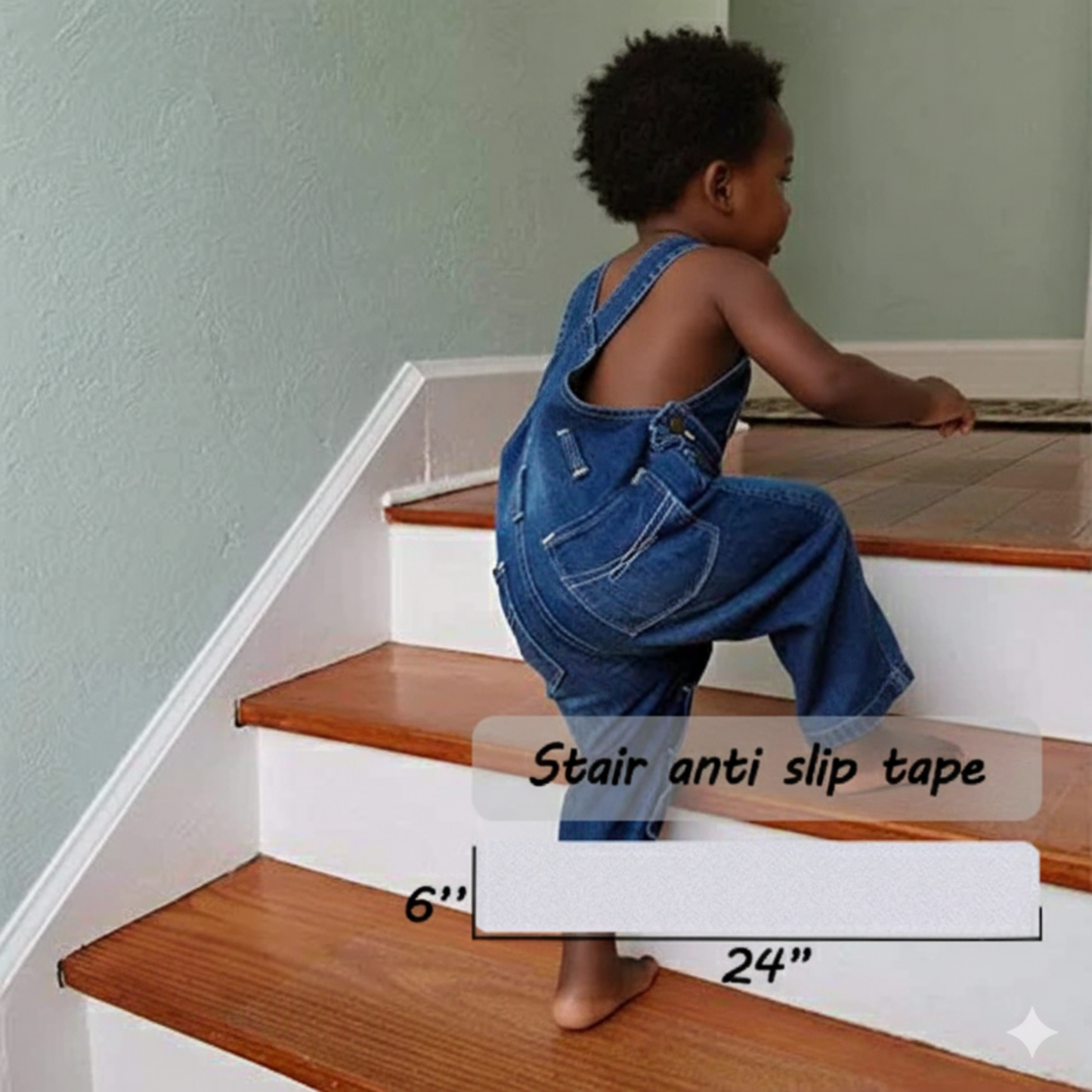 Premium PEVA Non-Slip Bath Stickers - Safety Shower Treads for Bathtub & Shower