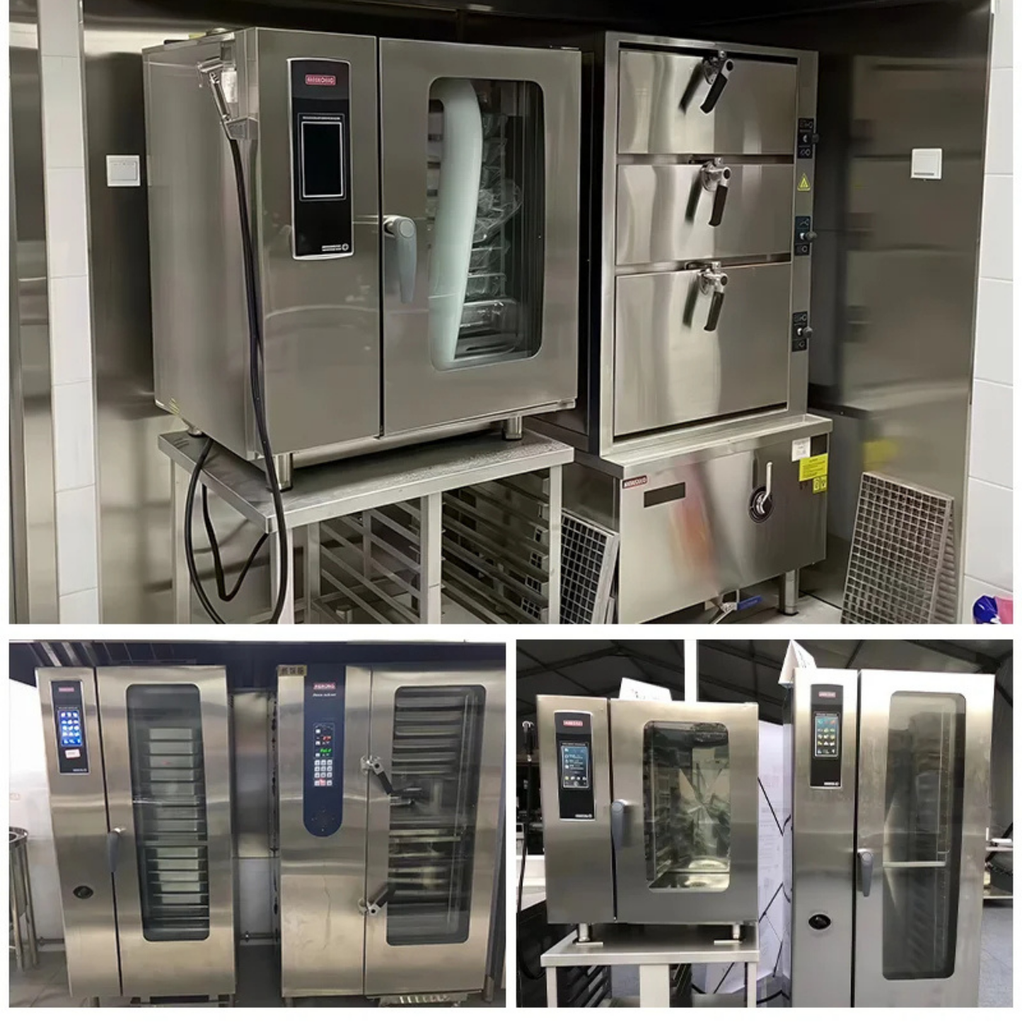 Professional Commercial Combi Steaming & Baking Oven - Multi-Function Convection System