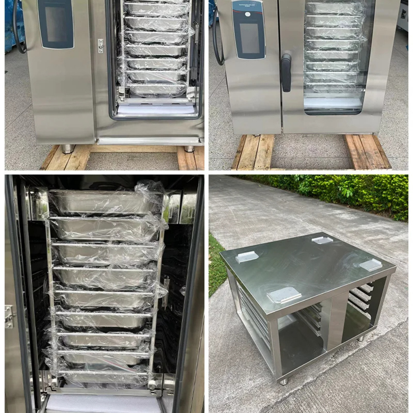 Professional Commercial Combi Steaming & Baking Oven - Multi-Function Convection System