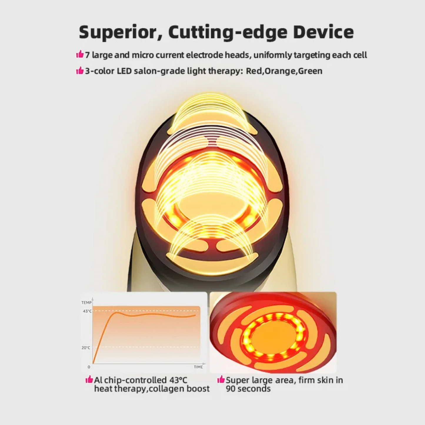 Professional EMS Face Lifting & Wrinkle Removal Beauty Device