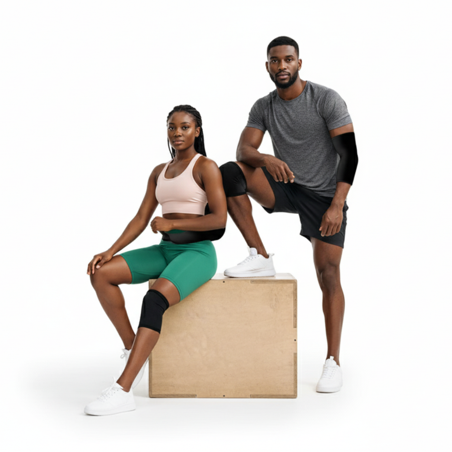 Professional Reusable Cold Compress System - Custom Elbow, Leg & Calf Sleeves