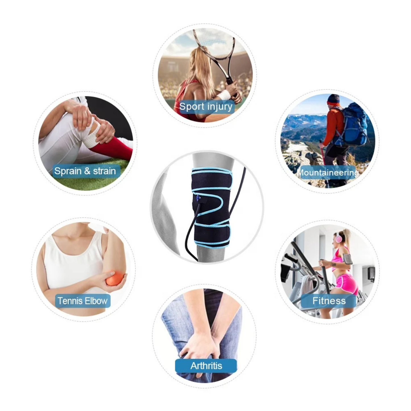 Reusable Hot & Cold Therapy Compression Pack - Custom Industrial Grade