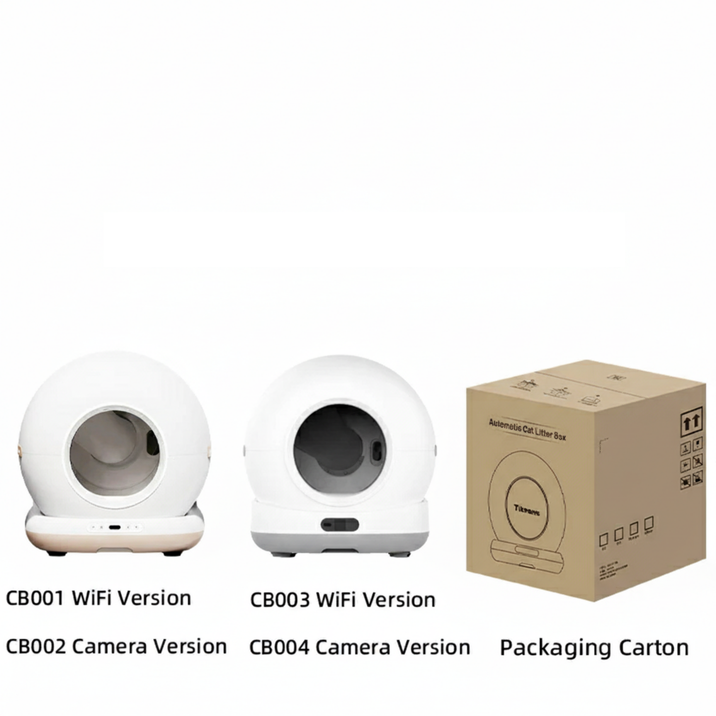 Electric Smart Self-Cleaning Cat Litter Box with APP Control & Odor Management