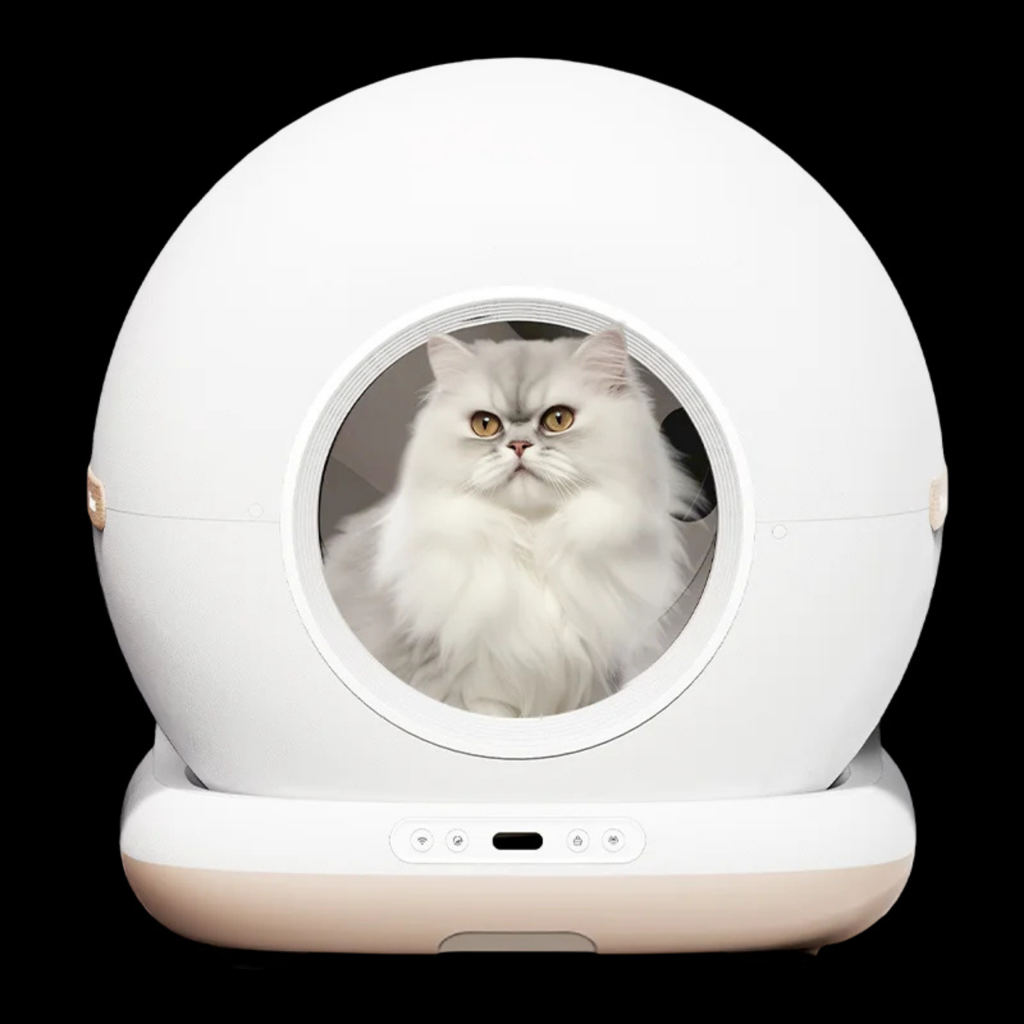 Electric Smart Self-Cleaning Cat Litter Box with APP Control & Odor Management