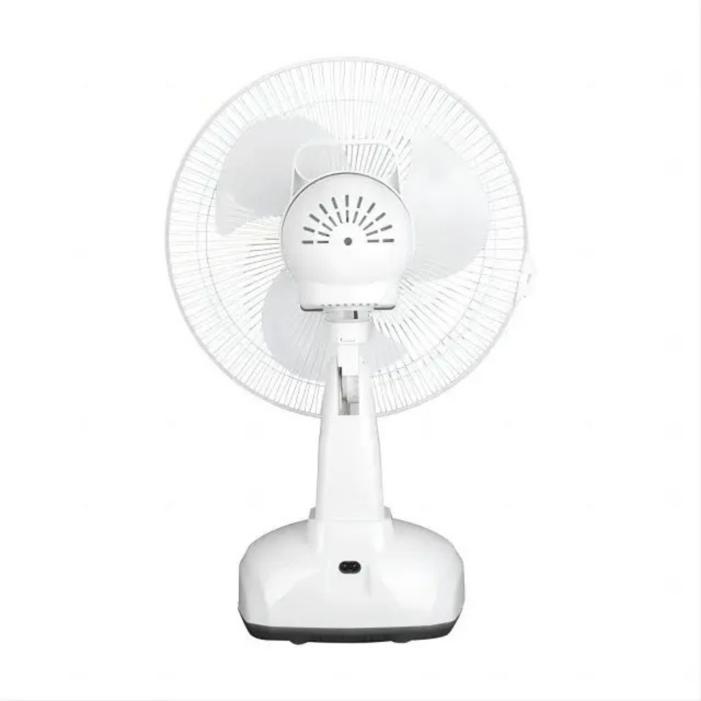 Portable Solar Charging Table Electric Rechargeable Fan with Power Bank Function