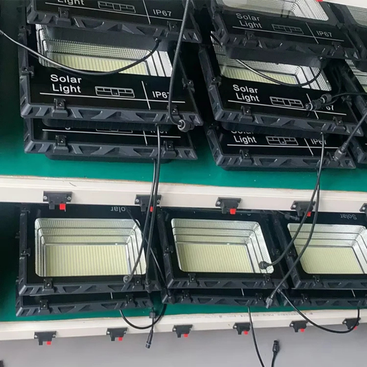 100W-500W Solar Security Flood Light - Waterproof Outdoor Lighting
