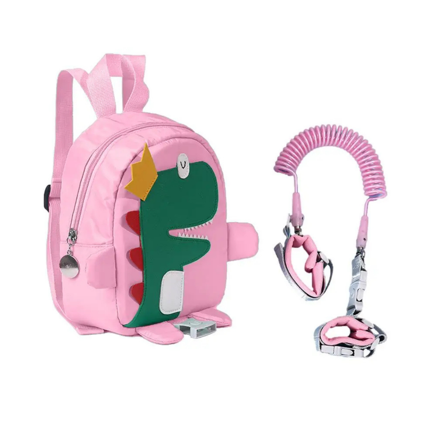 Kids Anti-Lost Device - Cartoon Dinosaur Backpack Leash for Toddlers & Infants