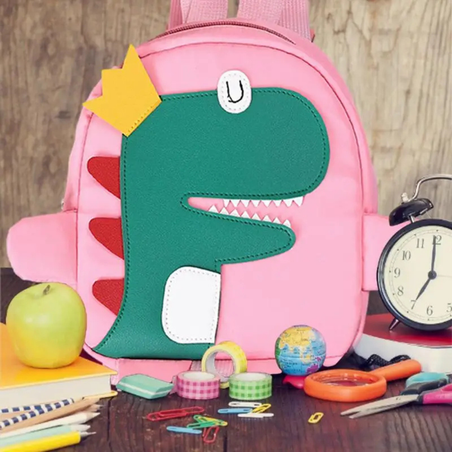 Kids Anti-Lost Device - Cartoon Dinosaur Backpack Leash for Toddlers & Infants