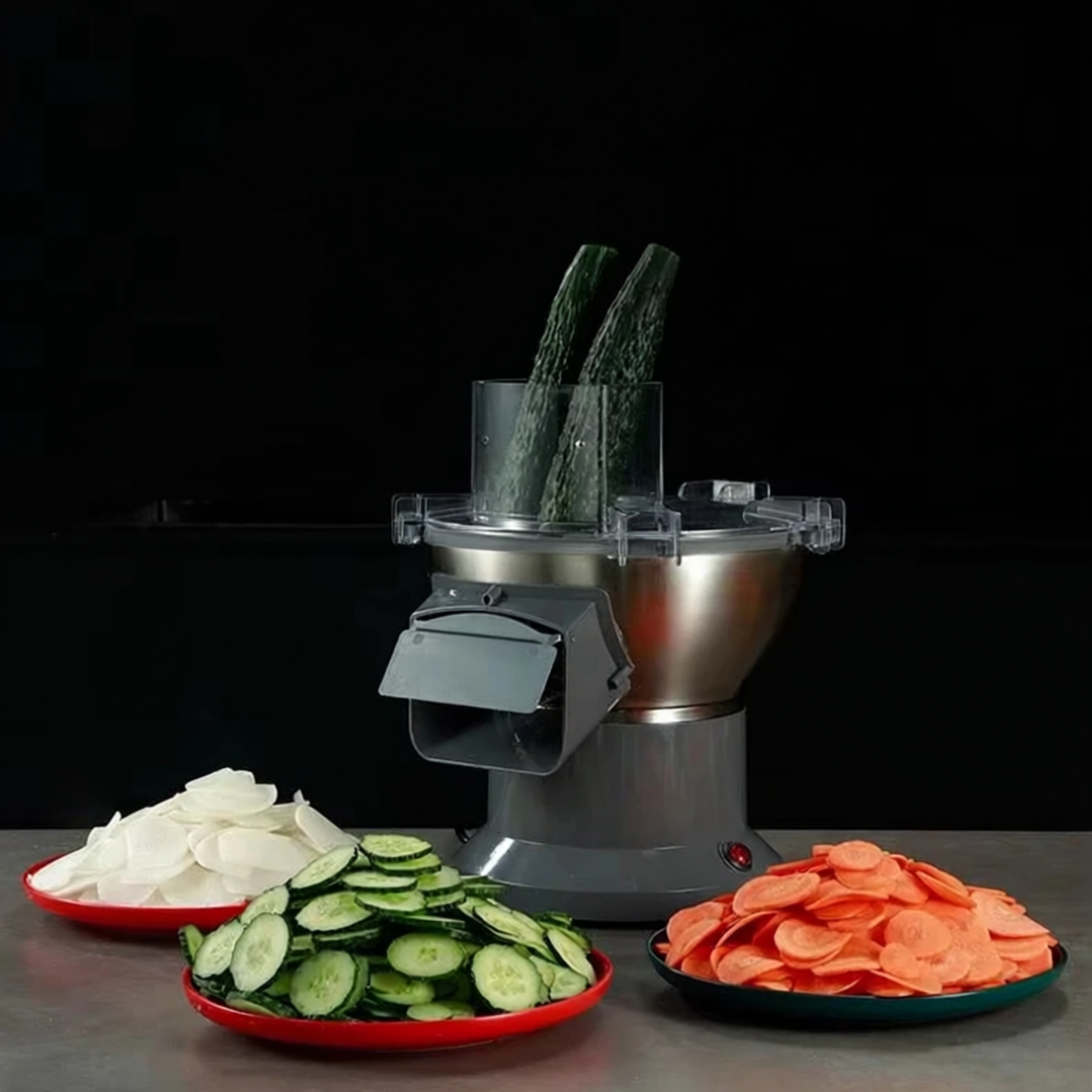Professional Industrial Vegetable Processing Machine - Cabbage Potato Onion Cutter