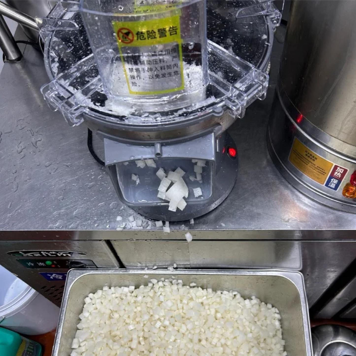 Professional Industrial Vegetable Processing Machine - Cabbage Potato Onion Cutter