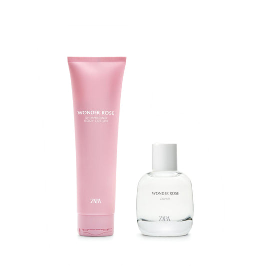 WONDER ROSE INTENSE EDP 90 ML + SHINE CREAM 150 ML