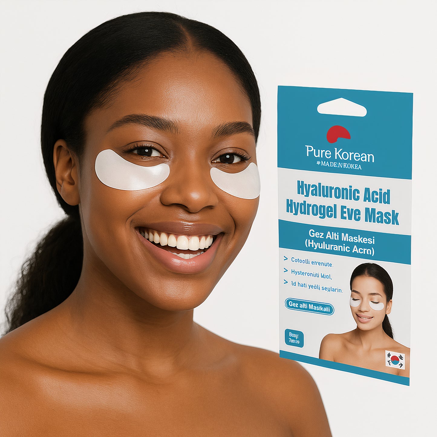 Pure Korean Hyaluronic Acid Under Eye Mask