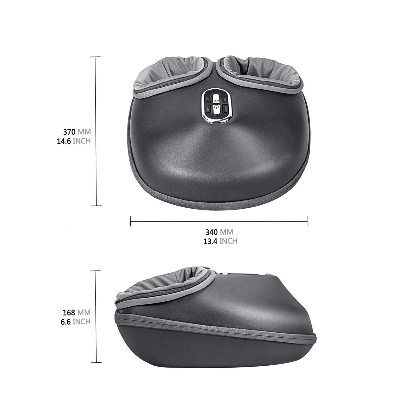 Electric Foot & Calf Massager with Heat – Pressure Relief for Home Use