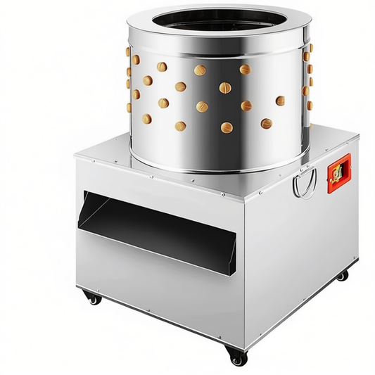 Industrial Chicken Plucker – Commercial Defeathering Machine with 1-Year Warranty