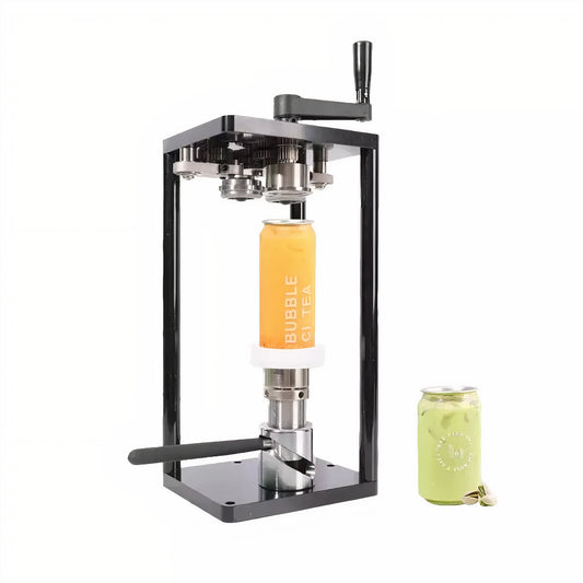 Manual Can Sealer – Portable Desktop Pop Can Sealing Machine for Small Businesses & Breweries